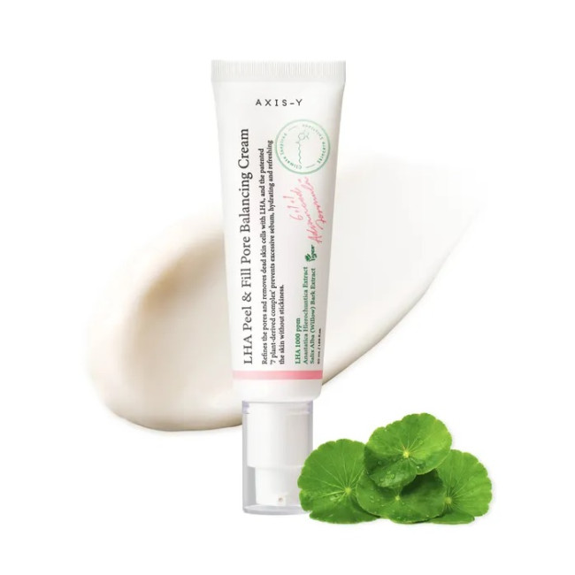 Крем AXIS-Y LHA Peel & Fill Pore Balancing Cream 50ml, фото 4 Крем AXIS-Y LHA Peel & Fill Pore Balancing Cream 50ml, фото 4